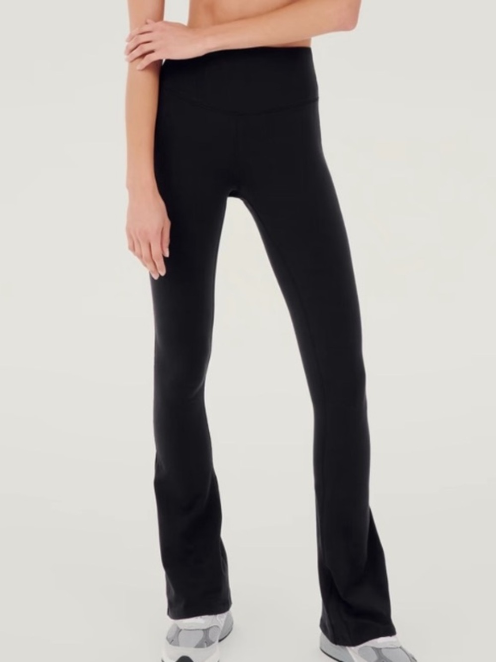Splits59 Raquel High Waist Flared Legging Black Small